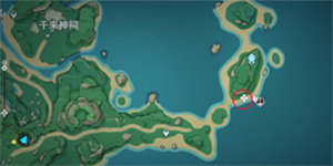 原神宝藏图的四个碎片位置在哪