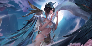 王者荣耀女英雄没加布料没有爱心