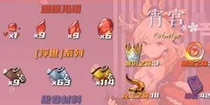 原神宵宫突破材料