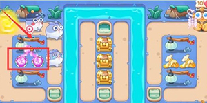 保卫萝卜4阿波道长58关攻略