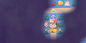 保卫萝卜4阿波道长55关攻略