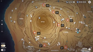 原神千壑沙地仙灵宝箱全收集攻略