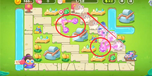 保卫萝卜4七夕鹊桥会第二关完成方法