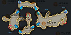 命运方舟亡者峡谷摩可可位置一览