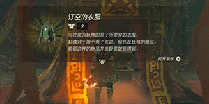 塞尔达传说王国之泪汀空的衣服获取方法