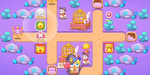 保卫萝卜4阿波与魔法宝藏第57关攻略