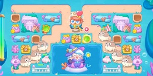 保卫萝卜4嗨钓度假岛第14关攻略