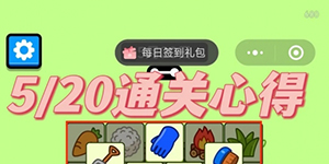 2024羊了个羊5.20最新关卡怎么过