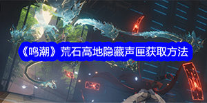 鸣潮荒石高地隐藏声匣怎么获取