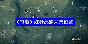 鸣潮红针晶簇采集位置