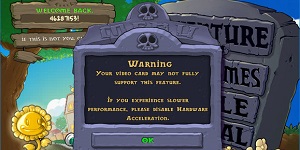 植物大战僵尸杂交版pvz3D加速选项无法开启怎么办