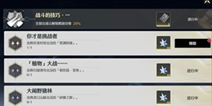 鸣潮你才是挑战者成就怎么做