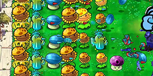 植物大战僵尸杂交版豌豆炮2怎么过