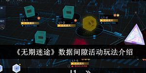 无期迷途数据间隙活动怎么玩