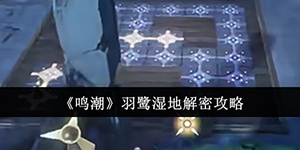 鸣潮羽鹭湿地怎么解密
