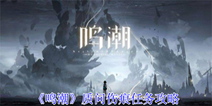 鸣潮质问伤痕任务怎么做