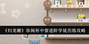 归龙潮珍闻杯中留进阶学徒历练怎么过