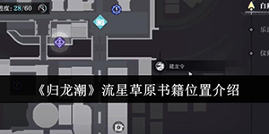 归龙潮流星草原书籍位置在哪里