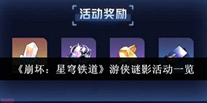 崩坏星穹铁道游侠谜影活动怎么玩